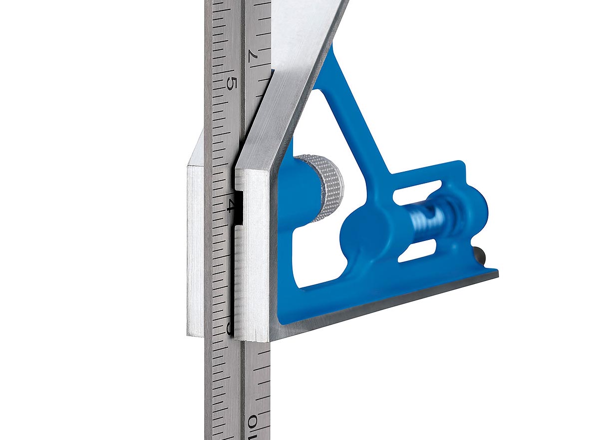 Machinist Ruler 12in Metric and SAE Stainless Steel Engineering