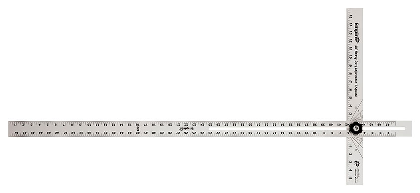 Diamond Tool: Empire 418-48 Professional Drywall T-Square with 3/16 thick